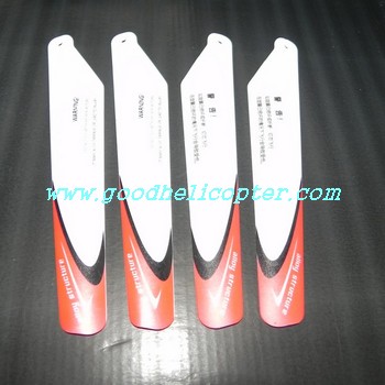 lh-109_lh-109a helicopter parts main blades (red color)